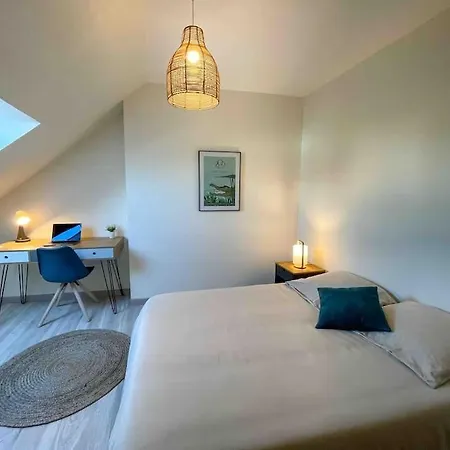 펜션 4 Ch - 10 Pers - Grande Maison - Parking - Jardin - Bbq *