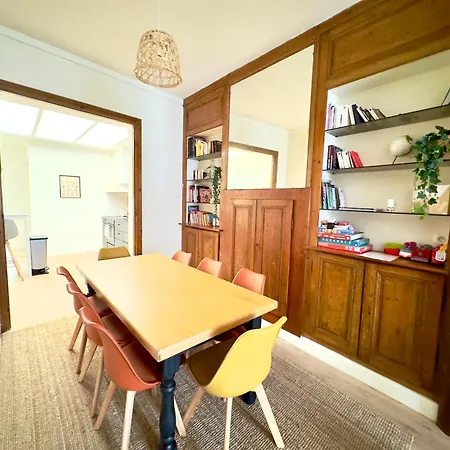 4 Ch - 10 Pers - Grande Maison - Parking - Jardin - Bbq * 아미앵