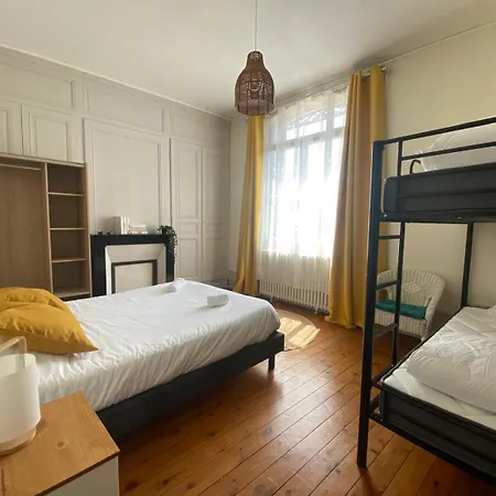 4 Ch - 10 Pers - Grande Maison - Parking - Jardin - Bbq 펜션 아미앵